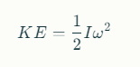 Kinetic Energy (KE) of Flywheel