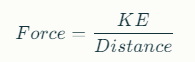 Force (Tonnage) Calculation