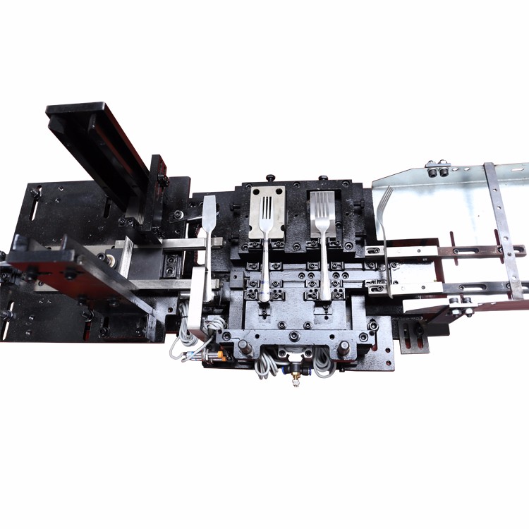 Automatic Feeder For Cutlery Fork Punching 2 In 1