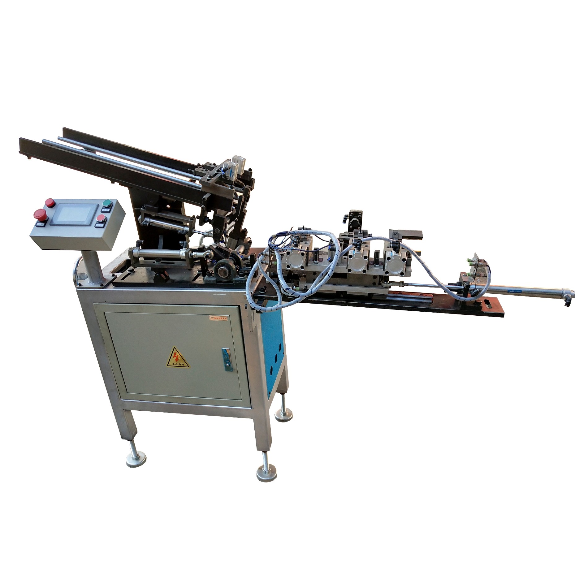 Automatic Feeder For Cutlery Knife Embossing