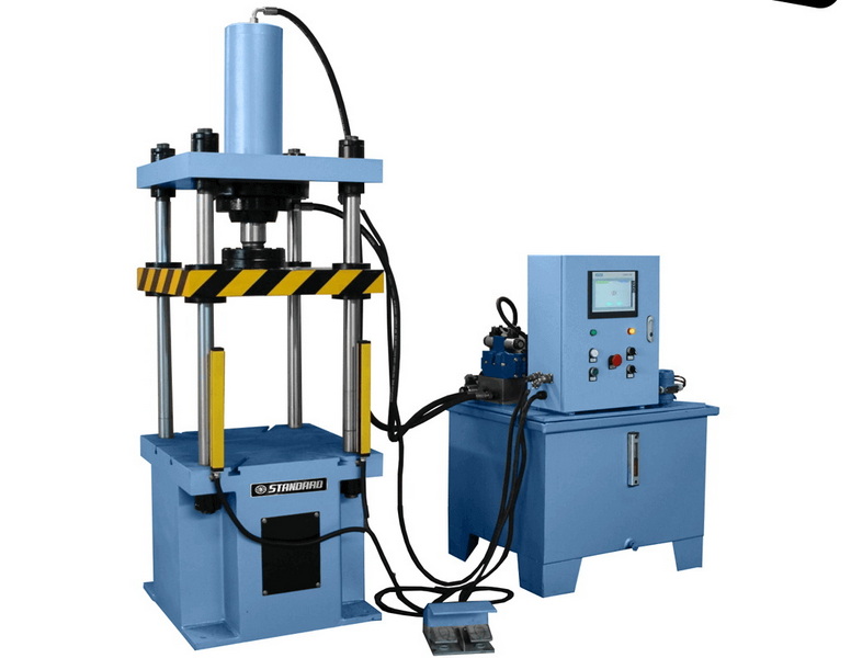what is a hydraulic press made of